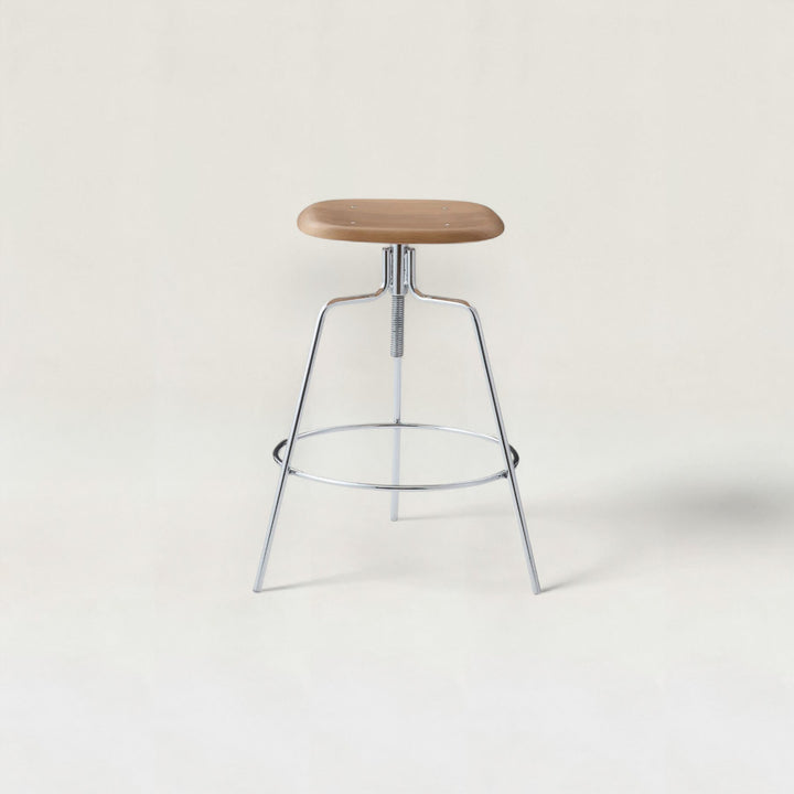 Steel Legs Counter Stool