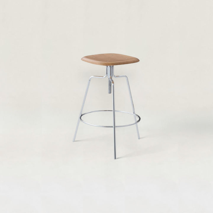 Steel Legs Counter Stool