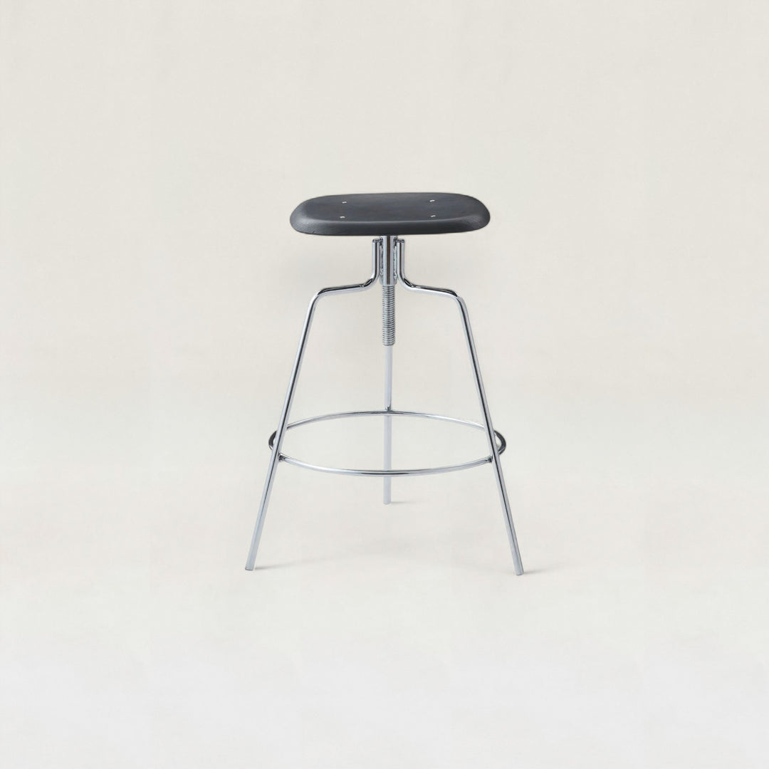Steel Legs Counter Stool