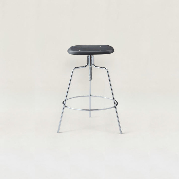 Steel Legs Counter Stool