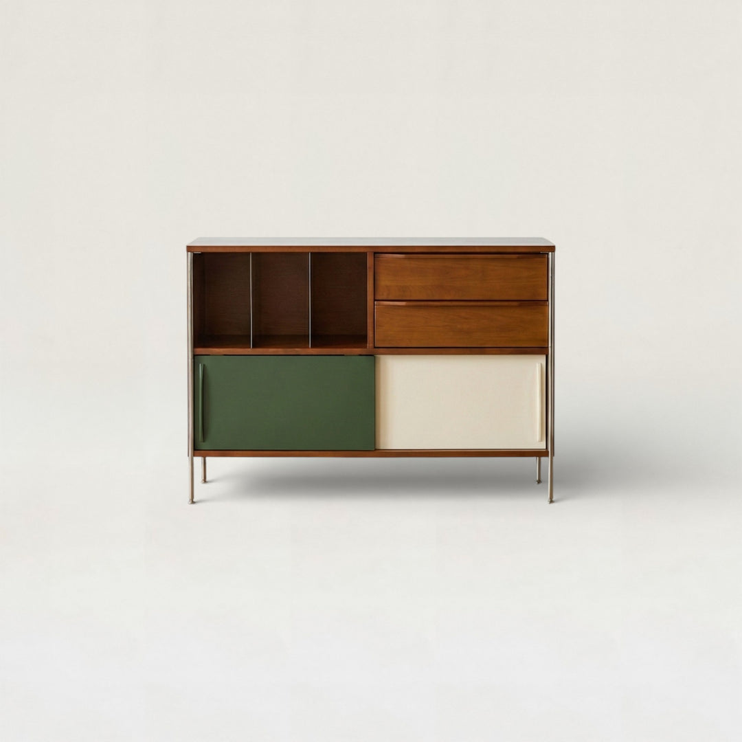 Wing Wood Side Cabinet