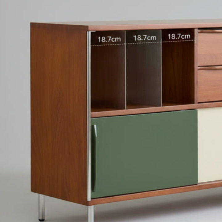 Wing Wood Side Cabinet