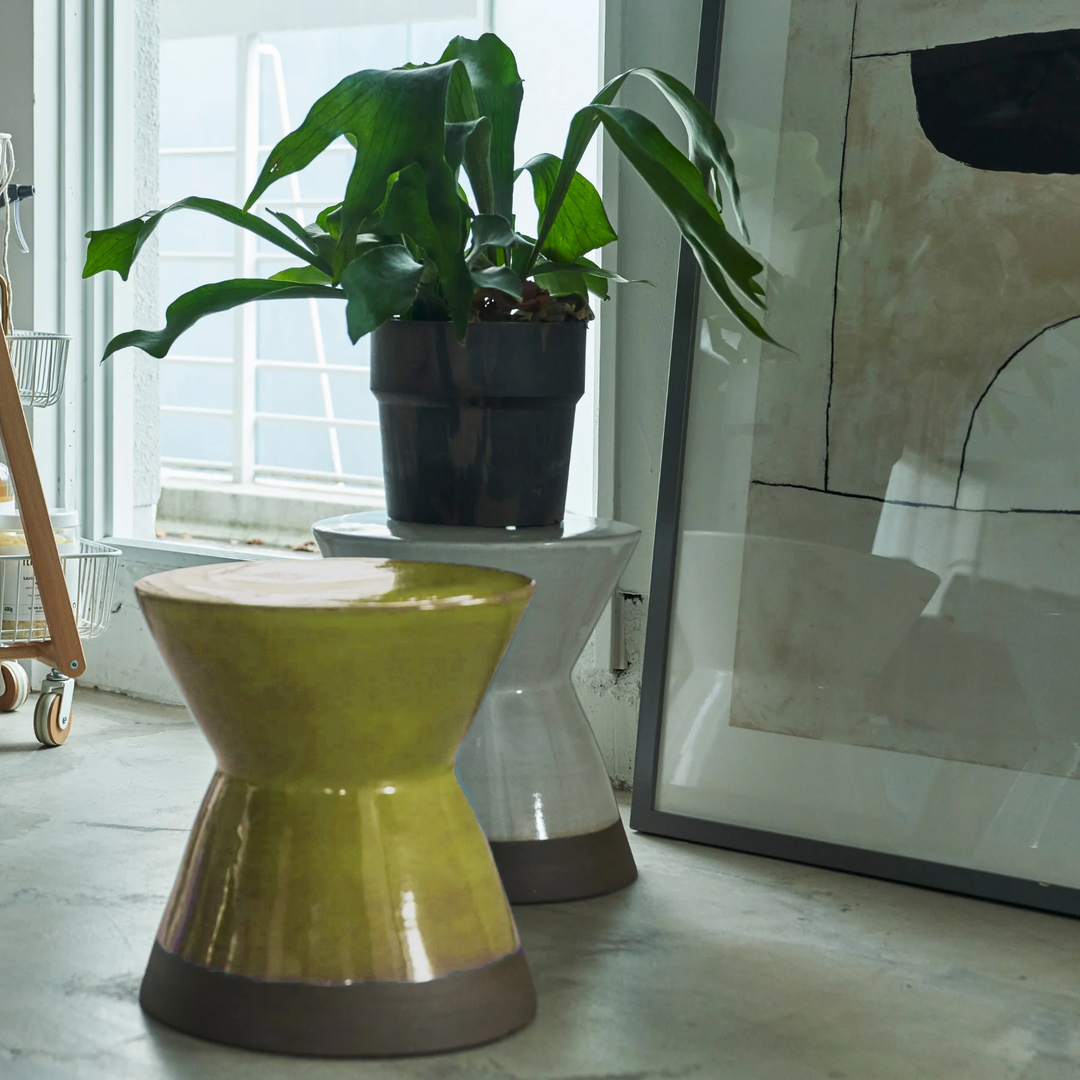 Mini Ceramic Side Stool
