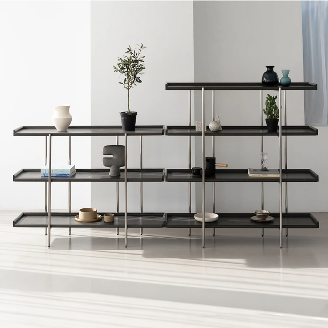高めの棚ですっきり収納 オープンシェルフ – RUGHAUS 高めの棚ですっきり収納 オープンシェルフ – RUGHAUS
