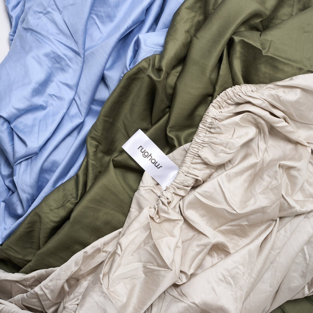 サテン織り ベッドリネンセット