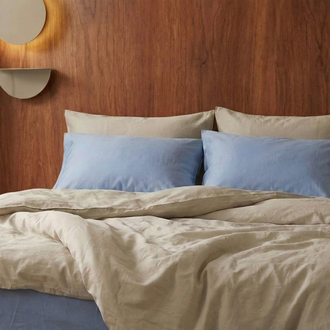 サテン織り ベッドリネンセット