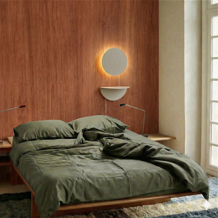 サテン織り ベッドリネンセット