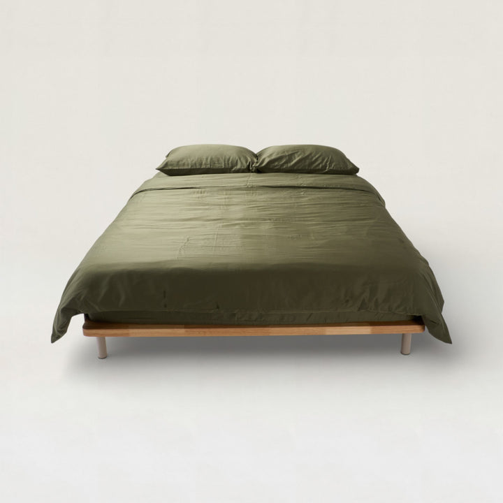 サテン織り ベッドリネンセット