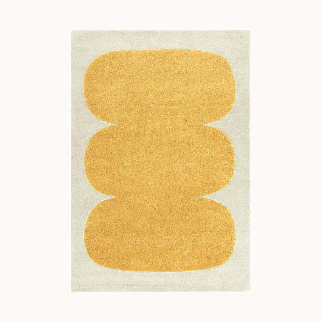 Luna ラグ 160 × 230 cm（yellow）