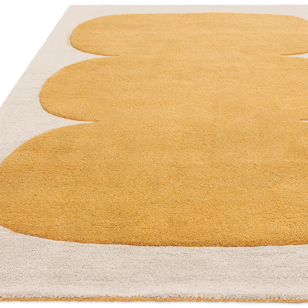 Luna ラグ 160 × 230 cm（yellow）