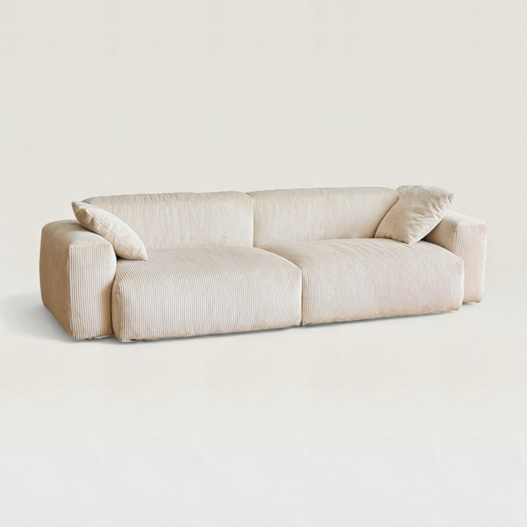 White Soft Cube Sofa
