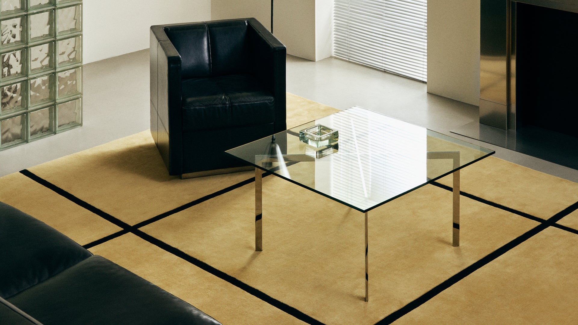 【新品】rughaus ラグハウス / アイボリー ストライプ ラグ カーペット 新品】rughaus ラグハウス / アイボリー ストライプ ラグ