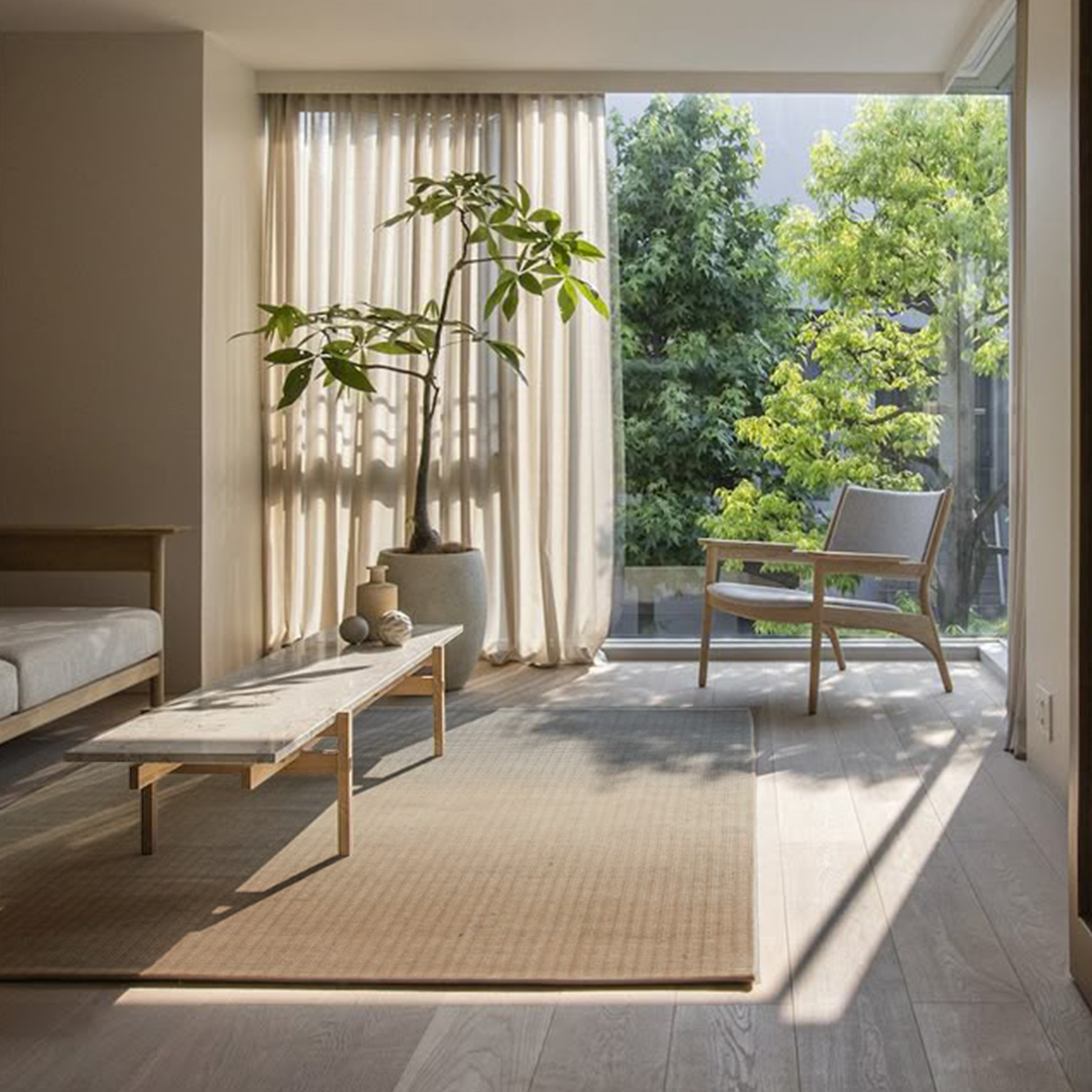 RUGHAUS Aralic マルチサイズ ラグ Luft マルチサイズラグ – RUGHAUS 